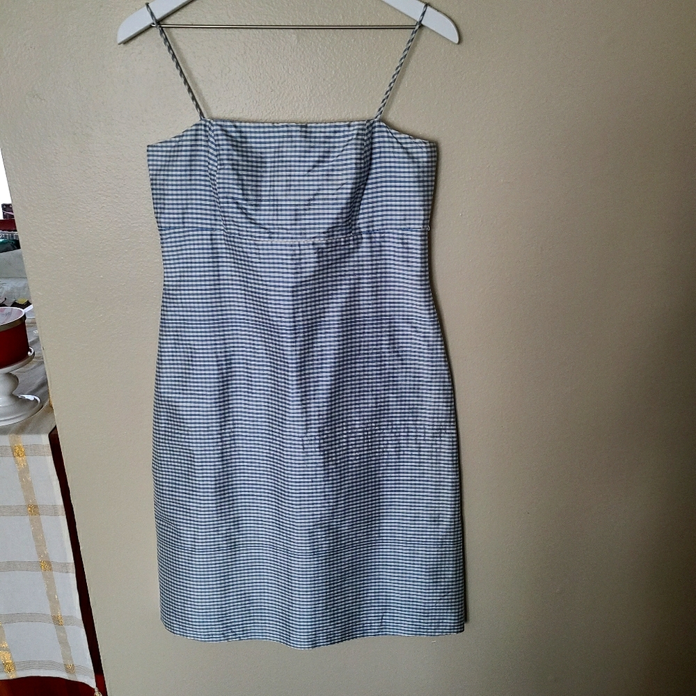 Vintage Christina Dalle Pezze Silk Gingham Dress